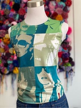 Vintage Super Rare  "The Warhol Top" Y2K
Miss Sixty